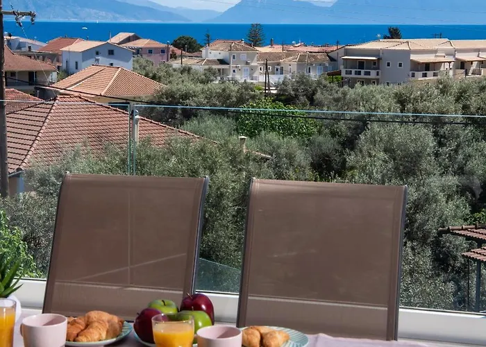 Апартаменты Katerina Luxurious Sea View Никиана