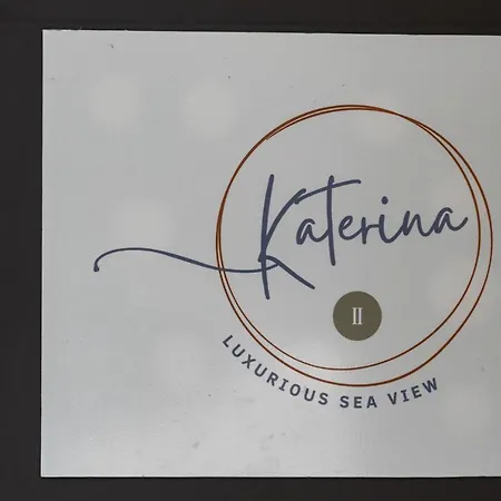 Katerina Luxurious Sea View Daire Nikiana